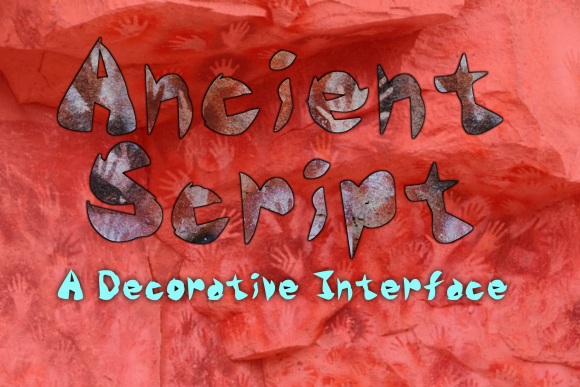 Ancient Script: The Perfect Decorative Font for Creative Projects