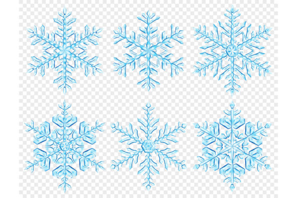 Big Translucent Christmas Snowflakes for Creative Projects