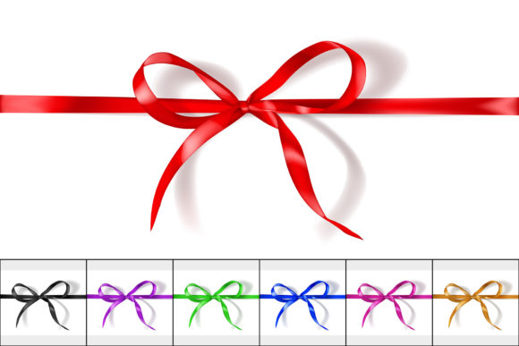 Bows Made of Narrow Ribbon
