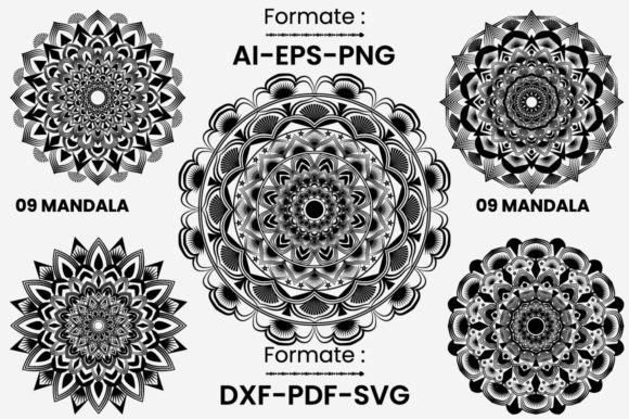 Christmas Mandala: Creative Designs for Your Projects