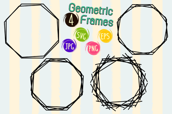 Geometric Frames: Elevate Your Craft Projects