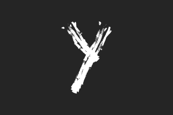 Letter Y Hand Drawn Brush Watercolor 2 Assets