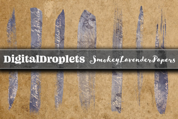 Smokey Lavender 400 Brush Strokes