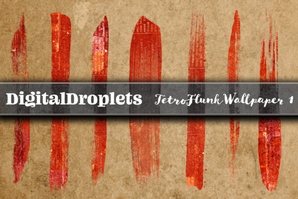 TetroFlunkWallpaper1 400 Brush Strokes Collection