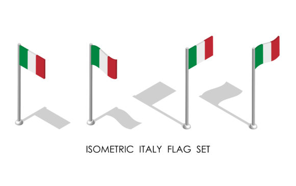 The Isometric Flag of Italian Republic in St: A Visual Guide for Modern Design