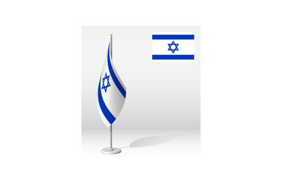 The Israel Flag on Flagpole: A Symbol of Sovereignty for Registration and Solemn Events
