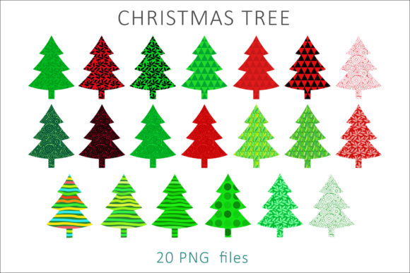 The Magic of Christmas Tree PNG Clipart: 20 Versatile Designs for Your Holiday Creations