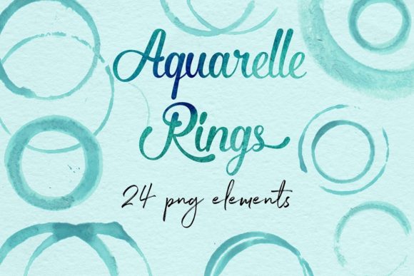 Unlock Creativity with Mint Watercolor Design Elements: A Guide to 24 High-Resolution PNG Circles