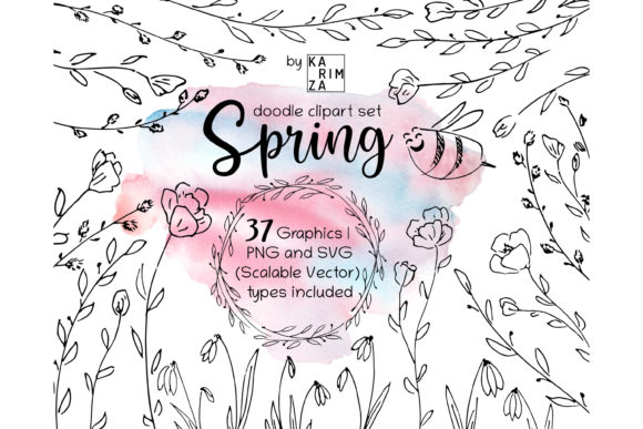 Unlocking Creative Potential with the Spring Doodle Bundle