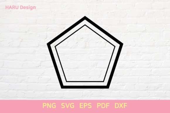 Unlocking Creativity with the Pentagon Outline Frame: A Complete Guide to 12x12 Design Assets